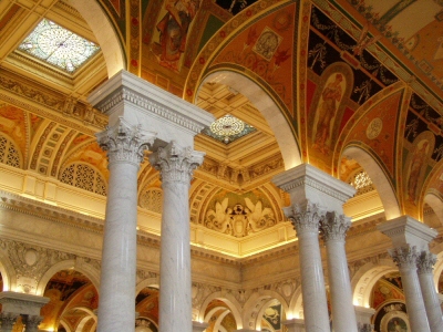 The Great Hall at the Library of Congress